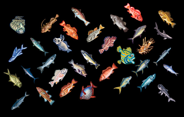 Sims Castaway Icons Fish 2